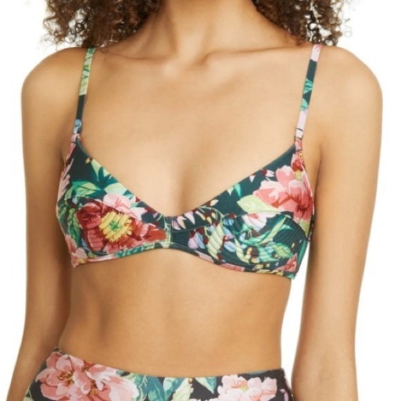 Zimmermann Other - Zimmermann Bellitude Floral Bikini Top